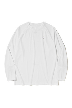 Brisa Raglan Long sleeves T-shirt - WHITE