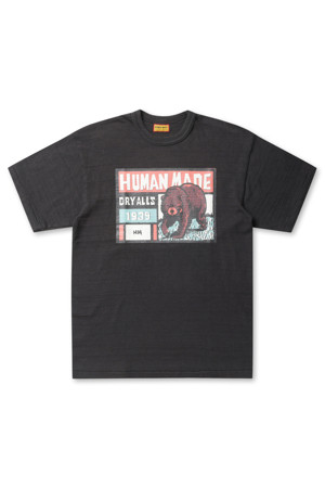GRAPHIC T-SHIRT - HM29TE015 BLACK