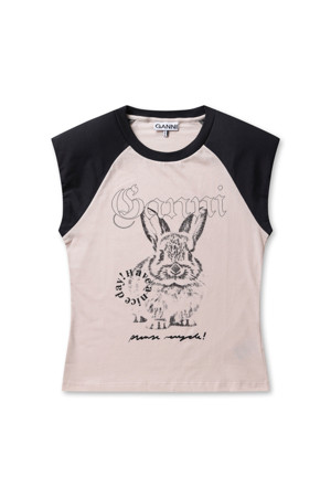 Basic Jersey Bunny T-shirt - Primrose Pink