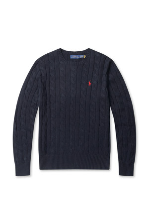 LS DRIVER CN-LONG SLEEVE-PULLOVER - HUNTER NAVY