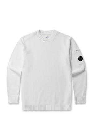 CHENILLE COTTON LENS KNIT - GAUZE WHITE