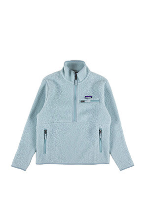 (PATAGONIA) Women's Retro Pile Fleece Marsupial - 22835 TMBL Thermal Blue