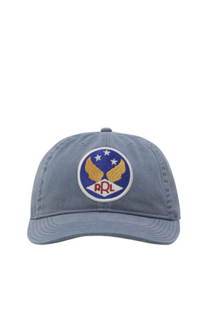 WINGED-LOGO BALL CAP - MIDNIGHT BLUE