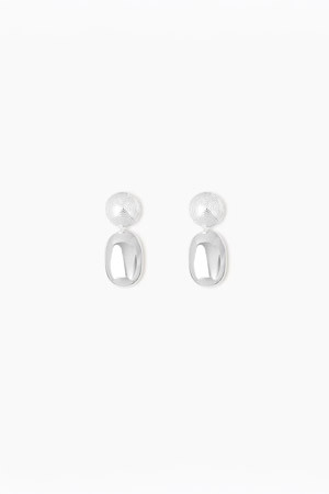 (LIE STUDIO) THE CARLA EARRINGS - SILVER