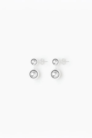 (LIE STUDIO) THE CAROLINE EARRINGS - SILVER