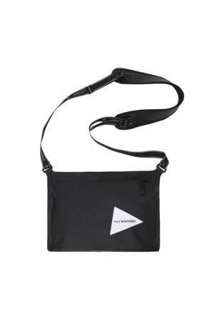 (AND WANDER) WATERPROOF SACOCHE - BLACK