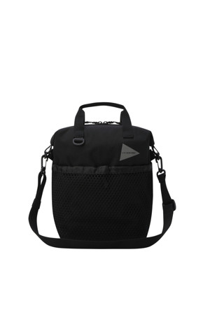 (AND WANDER) PE/CO 2WAY BAG - BLACK