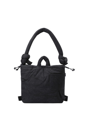 ONA WASHED BAG - BLACK