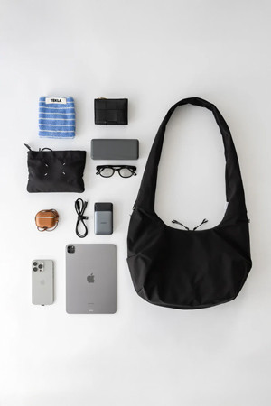 (CLESSTE) SOFT SHELL SYSTEM BAG(M) - BLACK