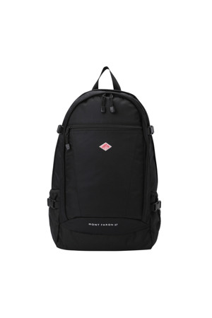 POLYESTER TWILL BACKPACK - BLACK(WHITE)