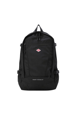 POLYESTER TWILL BACKPACK (MONT FARON 27) - BLACK