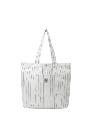 HENDRY TOTE - WAX / DARK NAVY (SEATON STRIPE)