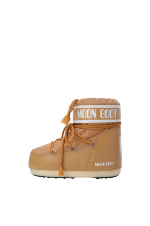 MB ICON LOW NYLON BOOTS - COGNAC