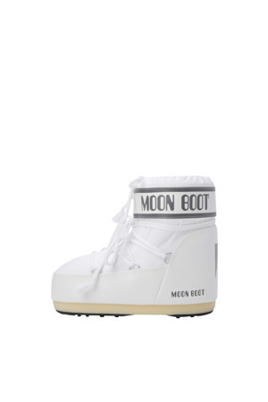 MB ICON LOW NYLON BOOTS - WHITE MONO