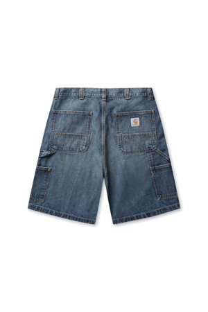 OG SINGLE KNEE SHORT - BLUE (DARK USED WASH)