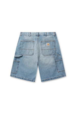 OG SINGLE KNEE SHORT - BLUE (BURST WASHED)