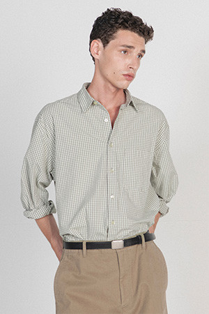 STEADY SHIRT - OLIVE GREY