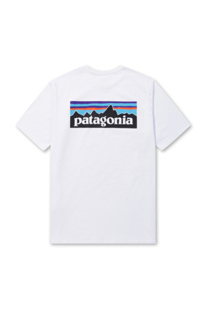 Mens P-6 Logo Responsibili Tee - White