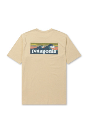 Mens Boardshort Logo Pocket Responsibili-Tee - Beeswax Tan