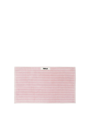 Terry Guest towel (Pin Stripes) 30X50 - Shaded Pink Stripes
