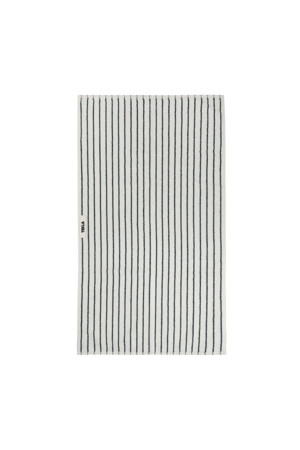 Terry Hand towel (Pin Stripes) 50X90 - Racing Green Stripes