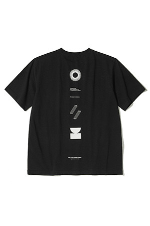 Nature balance T-shirt - BLACK