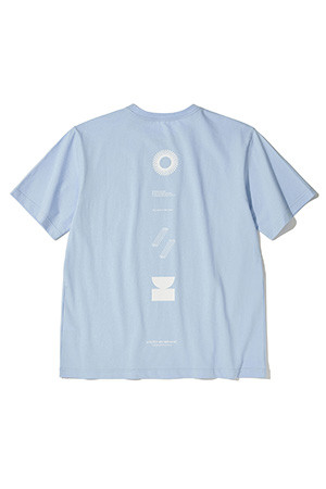 Nature balance T-shirt - SKY BLUE