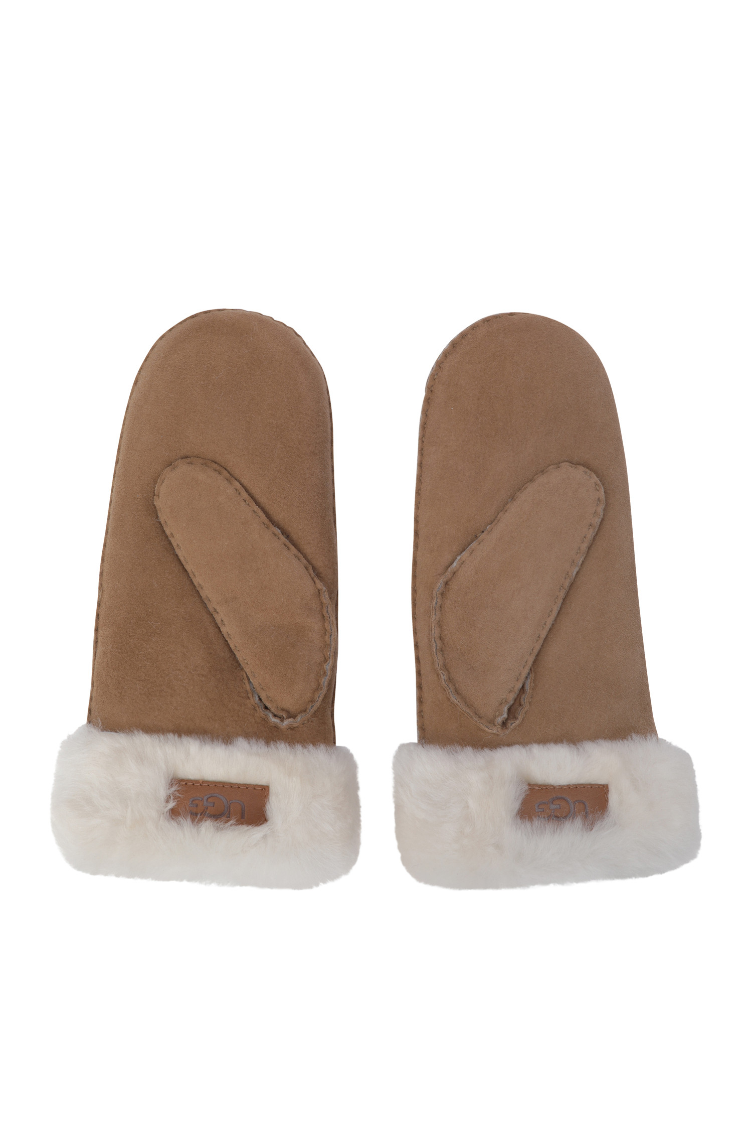 UGG] (UGG) ATHERSON EMBROIDERED MITTEN - 100907 CHESTNUT