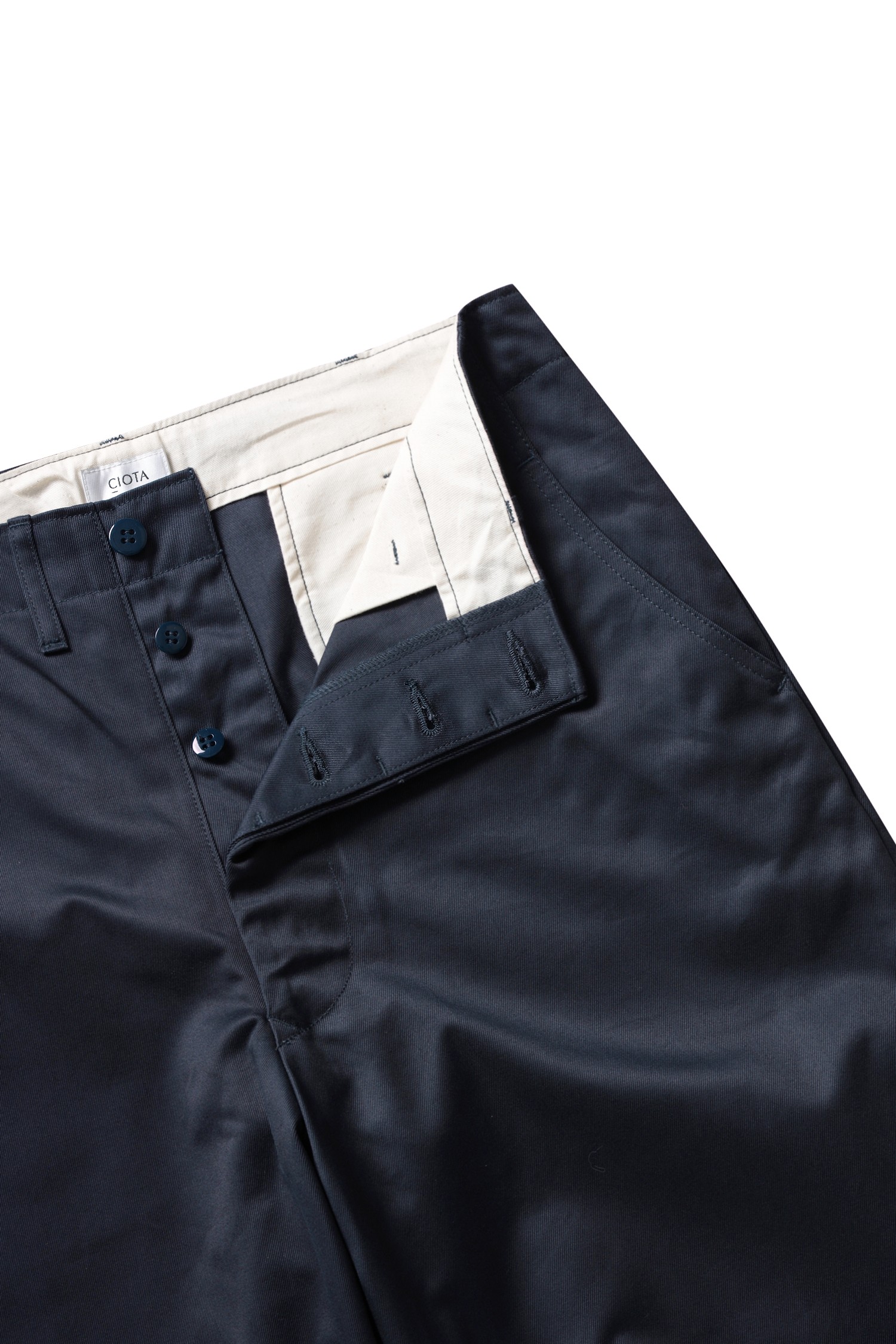 CIOTA] Weapon Chino Cloth Pants (43Khaki) - Navy