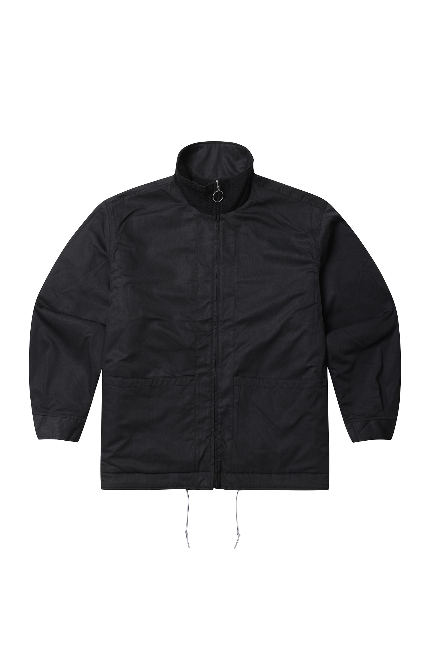 나나미카] REVERSIBLE DOCK JACKET - BLACK