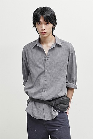 STEADY SHIRT - GREY CHECK
