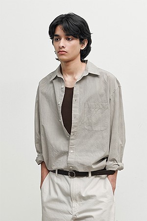 STEADY SHIRT - IVORY CHECK