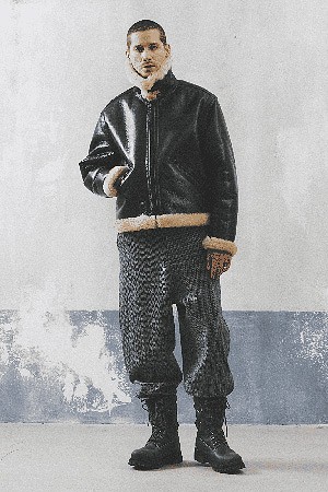 AVIATOR SHEARLING MOUTON PARKA