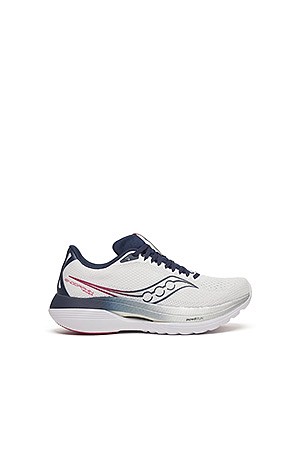 (M) ENDORPHIN TRAINER - WHITE/NAVY