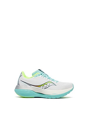 (W) ENDORPHIN TRAINER - WHITE/AQUA