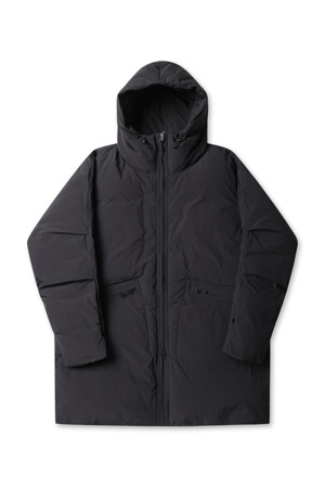 TECH 2WAY CADET DOWN PARKA - BLACK
