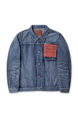2978-2107SS DARTFORD TYPE 1 DENIM JACKET - INDIGO BLUE