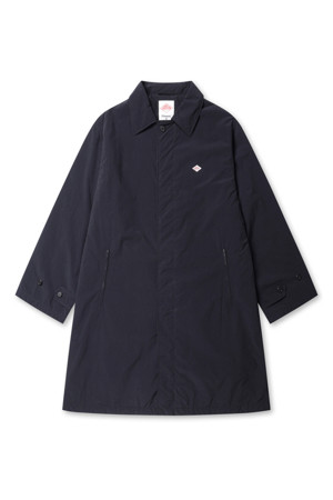 MEN'S WOOL LIKE INSULATION BALMACAAN COAT - NAVY