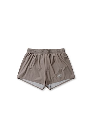PERFORATED SHORTS - ASH GREY