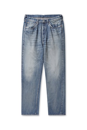 1341(0105) DARTFORD WIDE DENIM - INDIGO BLUE
