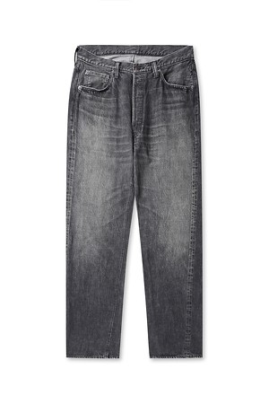 0105BKHW-SP WIDE BLACK DENIM DARTFORD - BLACK