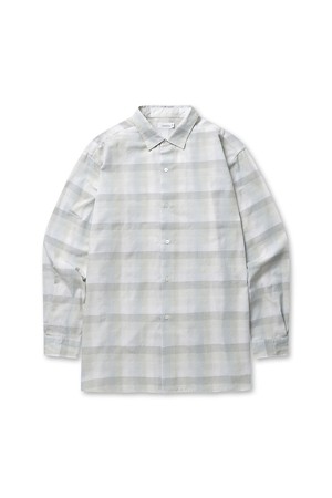 REGULAR COLLAR WIND SHIRT - LIGHT KHAKI