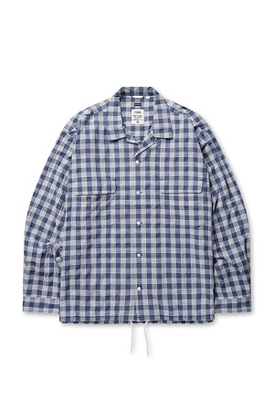 PALAKA CHECK SHIRT - NAVY