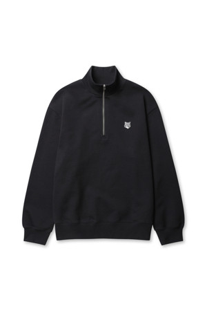FOX HEAD COMFORT HALF ZIP SWEATSHIRT - BLACK