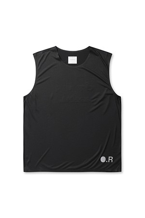RECYCLED OR TANK TOP - BLACK