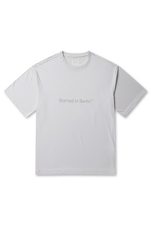 STARTED IN BERLIN T-SHIRT - ASH GREY
