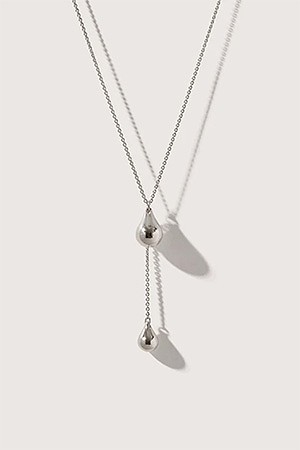 Stilla Quartz Necklace - SILVER