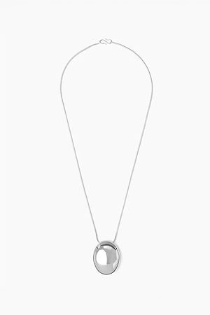 (LIE STUDIO) THE JULIA NECKLACE - SILVER