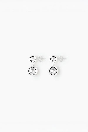 (LIE STUDIO) THE CAROLINE EARRINGS - SILVER