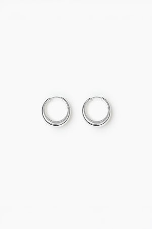(LIE STUDIO) THE ANDREA EARRINGS - SILVER